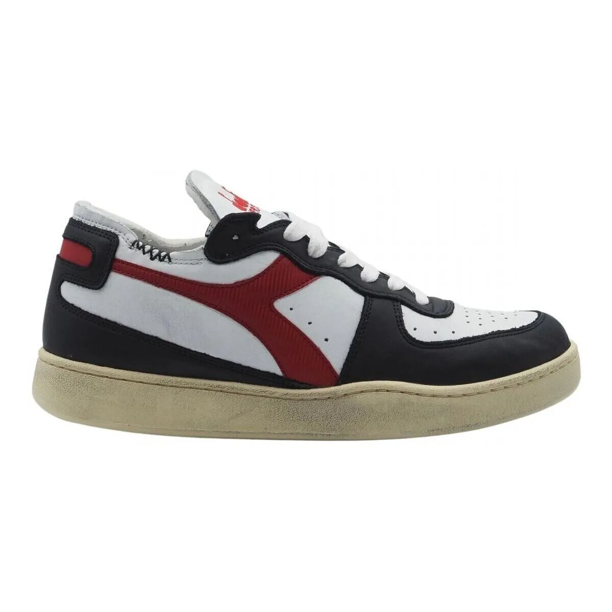 176282.C1470 MI BASKETBIANCO/NERO/ROSSO