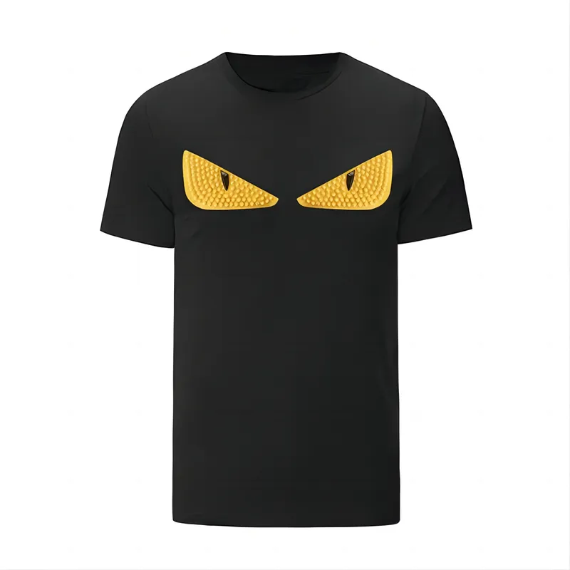 2024 Famosos hombres y mujeres de verano Camisetas de diseñador sueltas y delgadas Marca de moda Tops Camisas casuales Impresión