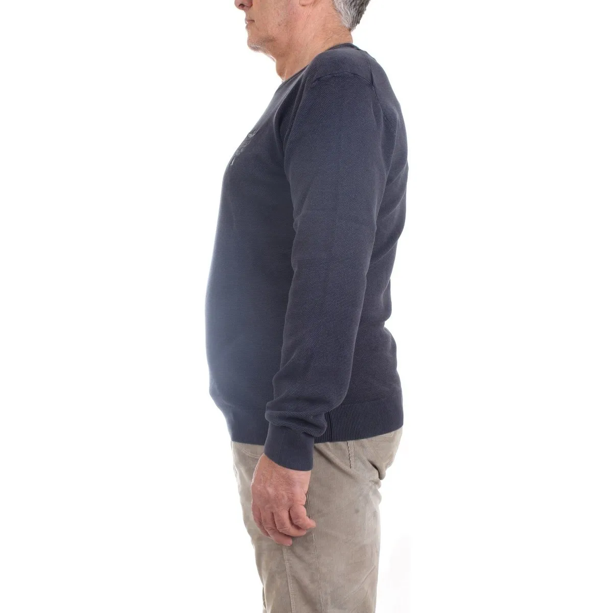222MA1394L463 suéter hombre azul
