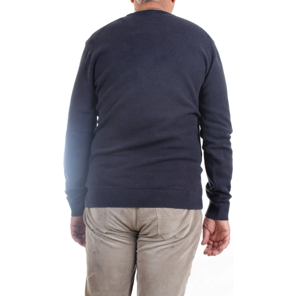 222MA1394L463 suéter hombre azul