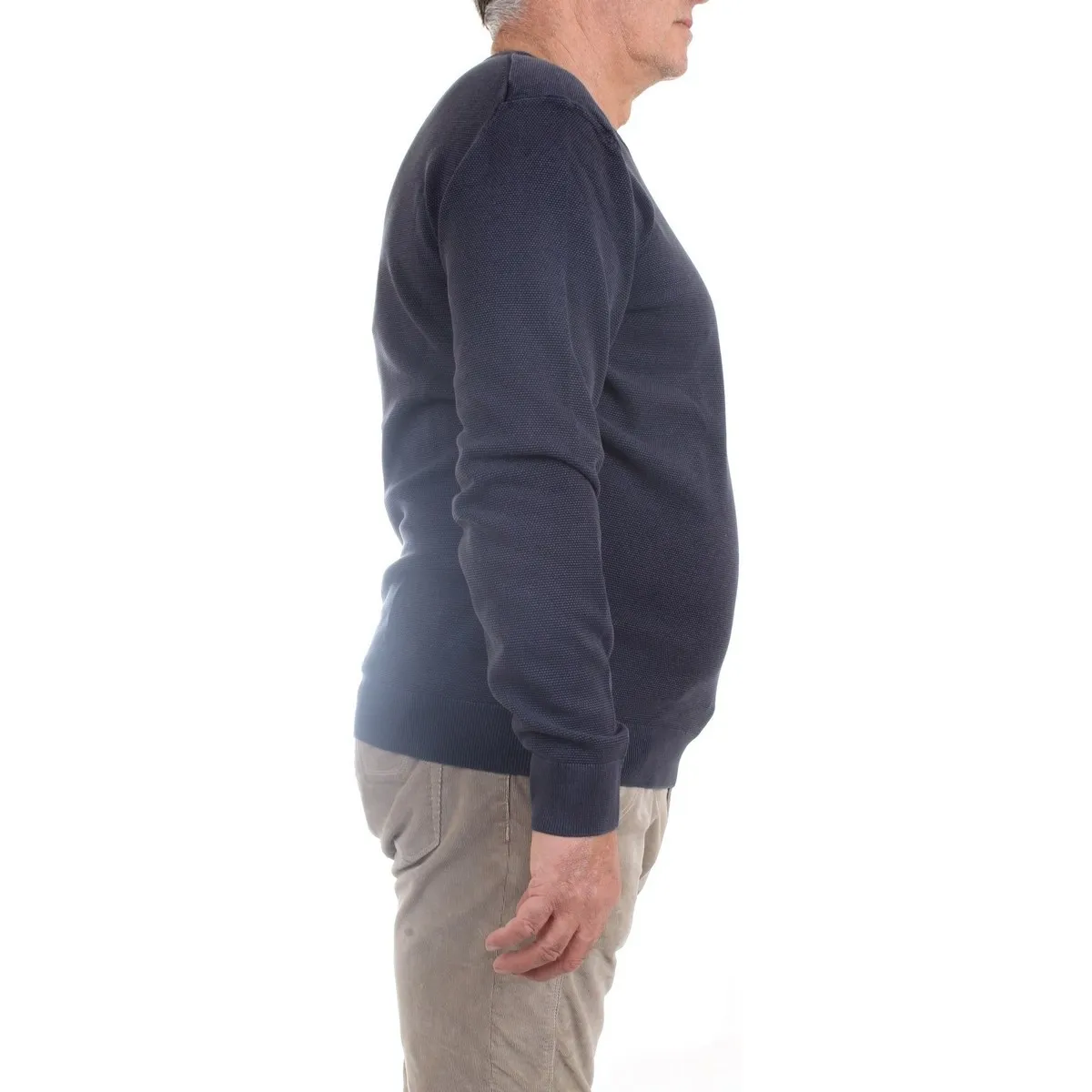 222MA1394L463 suéter hombre azul