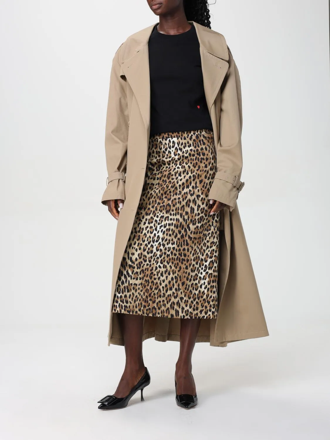Abrigo mujer Moschino Couture