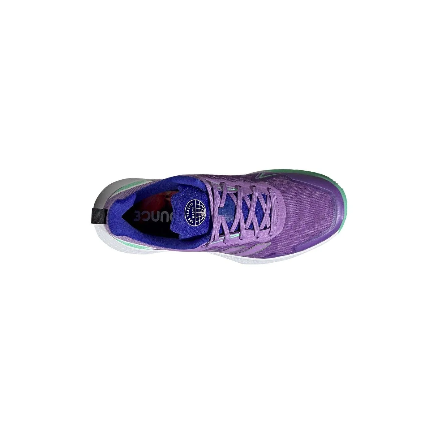 Adidas Defiant Speed Clay Morado Verde Mujer Hq8465