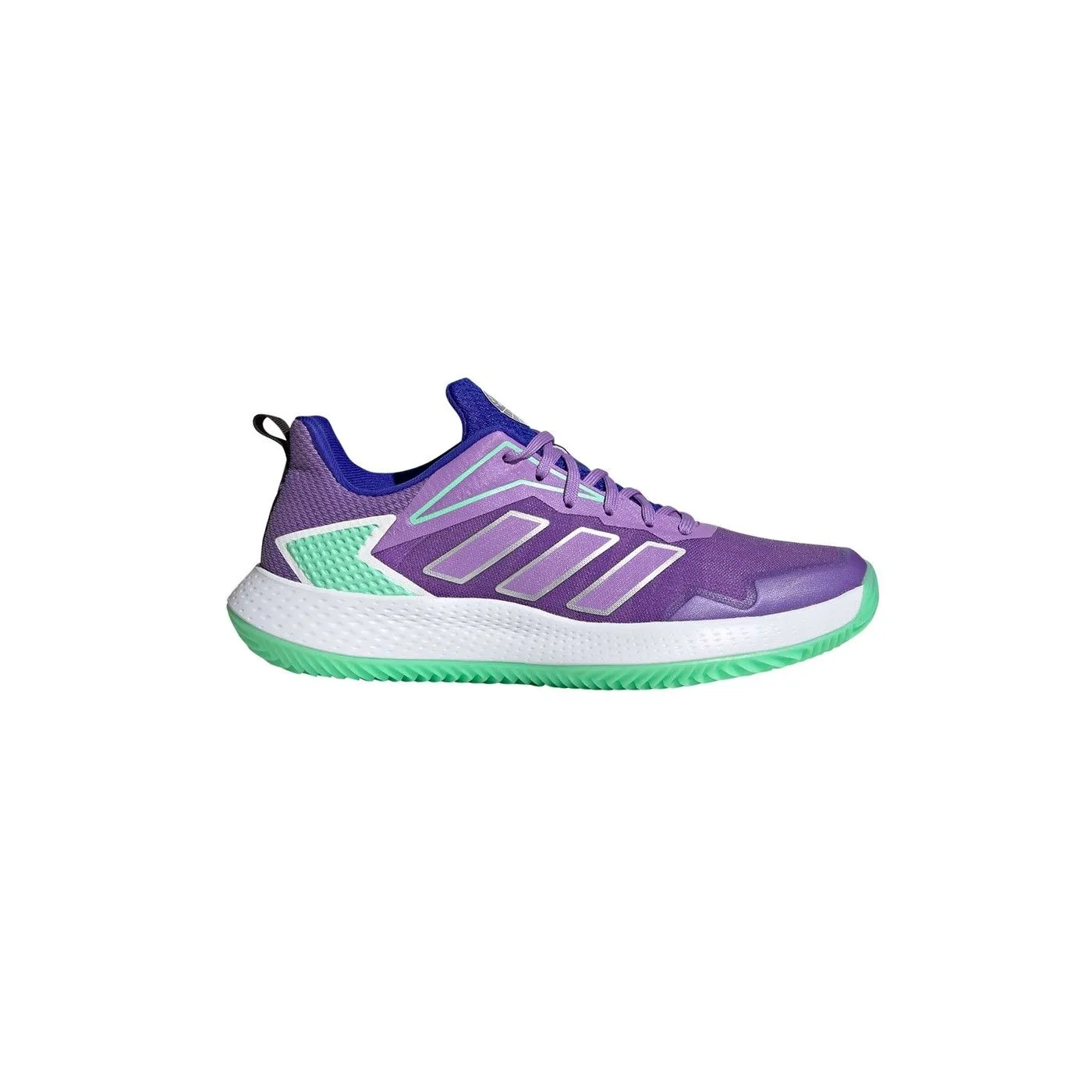 Adidas Defiant Speed Clay Morado Verde Mujer Hq8465