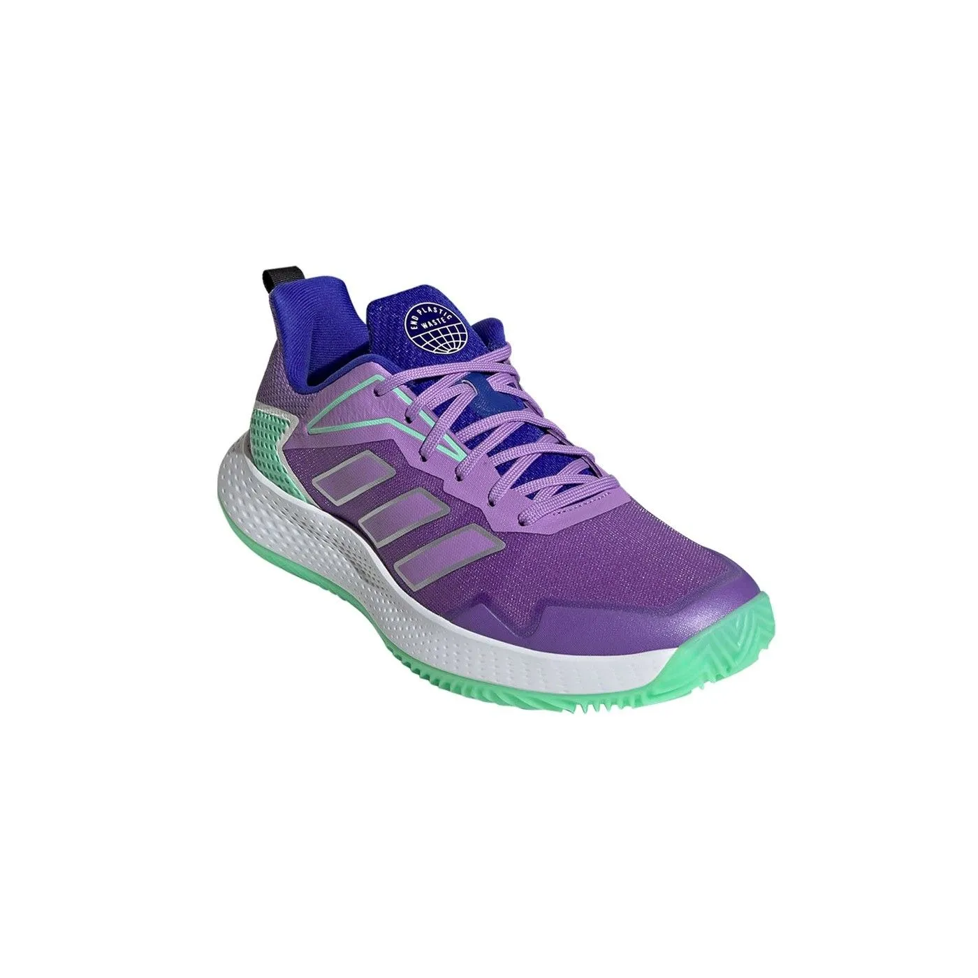 Adidas Defiant Speed Clay Morado Verde Mujer Hq8465