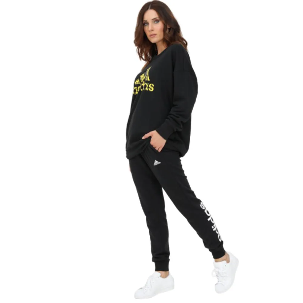 ADIDAS PANTALÓN ESSENTIALS FRENCH TERRY LOGO. GM5528 Black