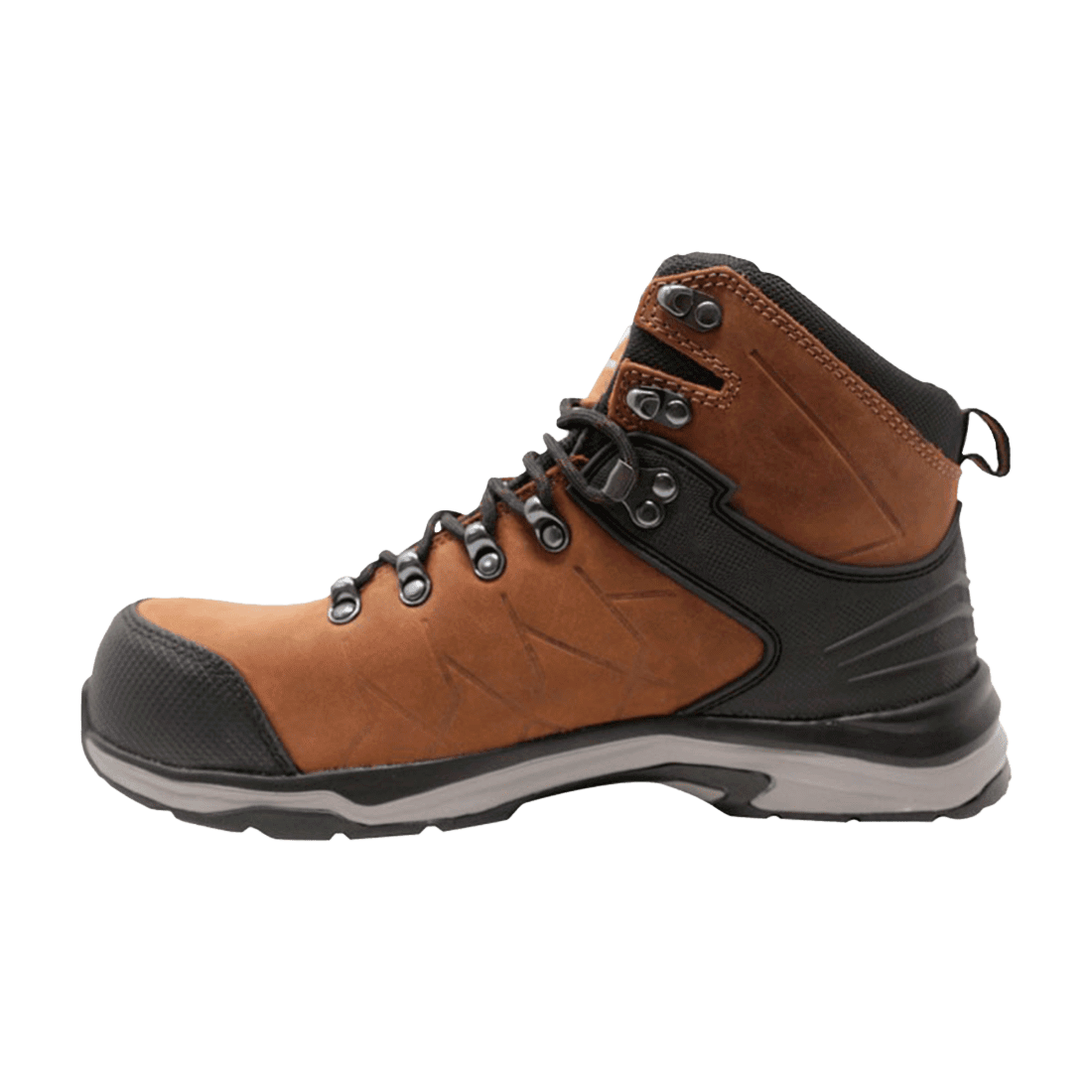 ALBATROS  PP63624511.5 TALLA 45 ZAPATO CUERO DE VACA DIELECTRICO PUNTERA COMPOSITE ANTIFATIGA CAFE/NEGRO