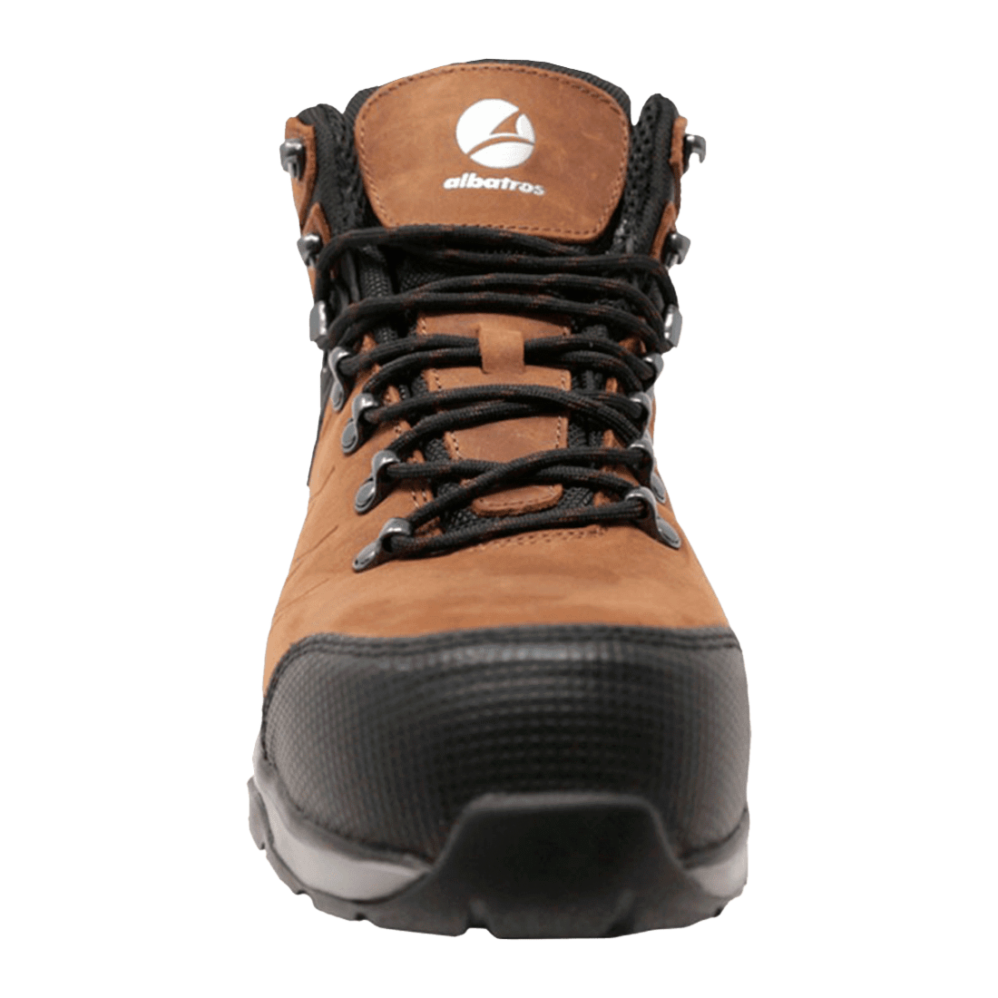 ALBATROS  PP63624511.5 TALLA 45 ZAPATO CUERO DE VACA DIELECTRICO PUNTERA COMPOSITE ANTIFATIGA CAFE/NEGRO