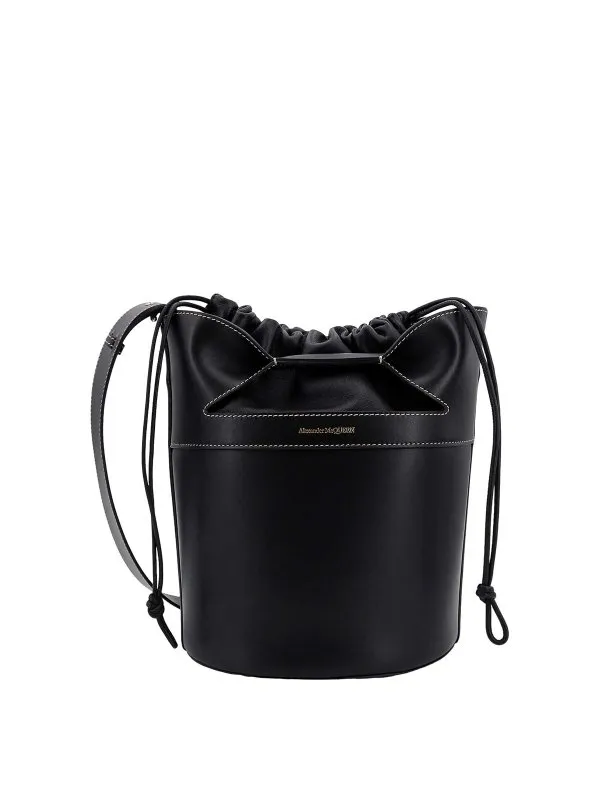ALEXANDER MCQUEEN BOLSA BANDOLERA  NEGRO