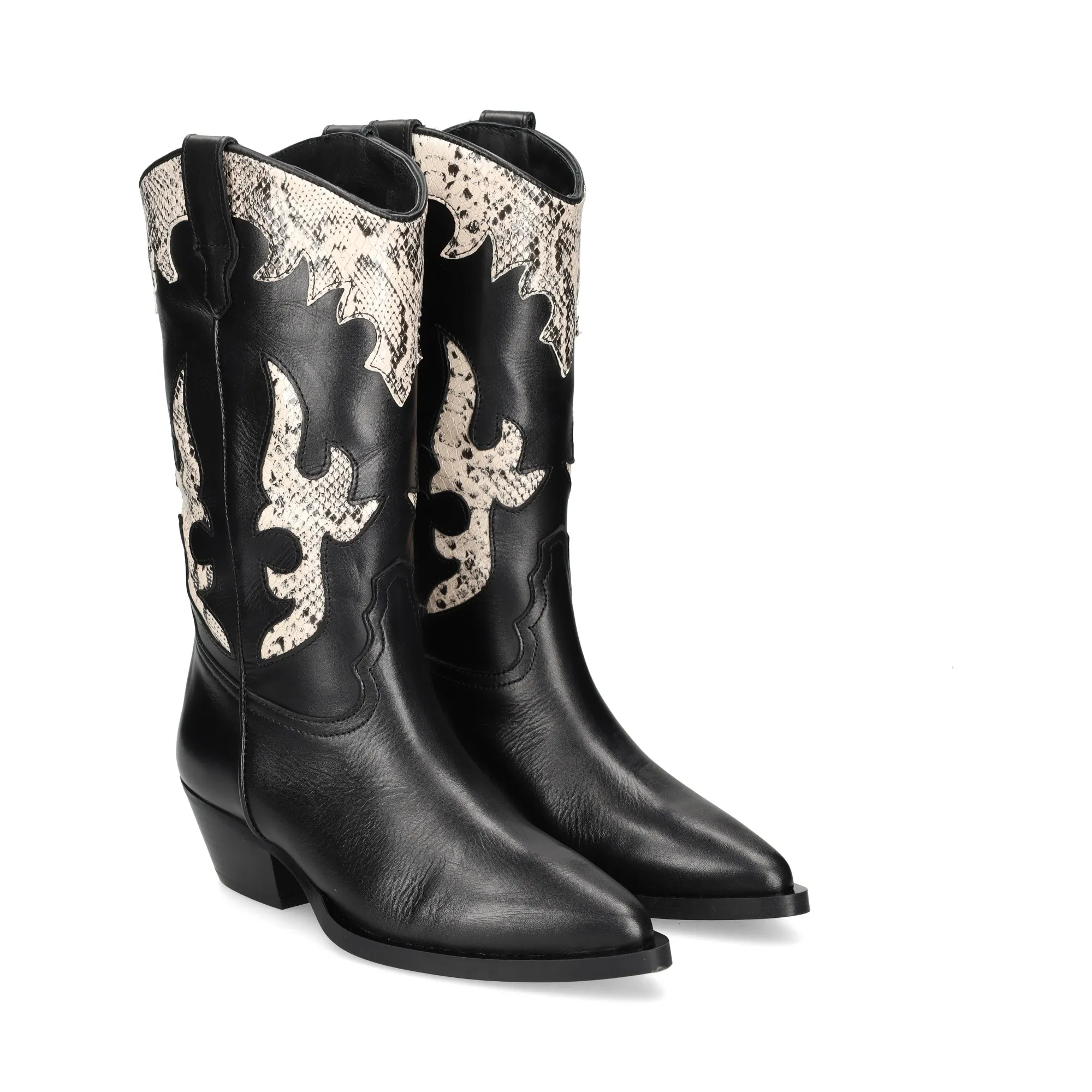 ALPE BOTAS PLANAS DE MUJER 05NEGRO
