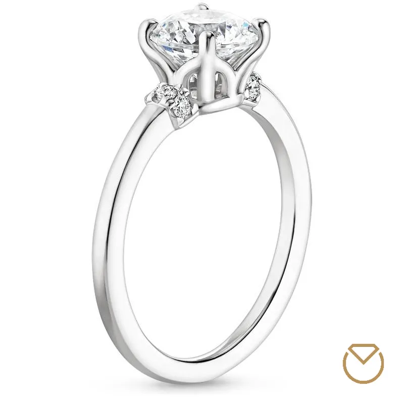 ANILLO DE COMPROMISO ORO 18K / REF. 015COB
