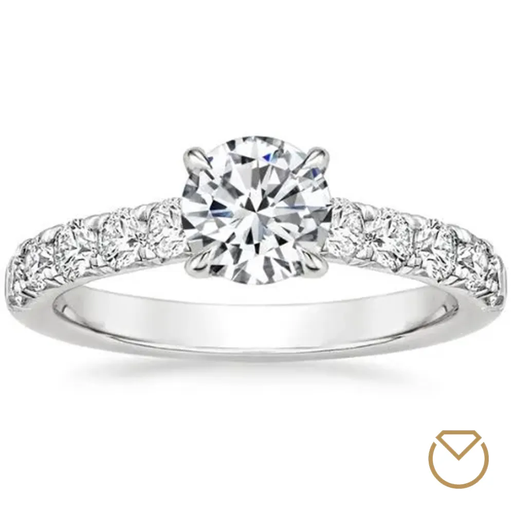 ANILLO DE COMPROMISO ORO 18K / REF. 026COB
