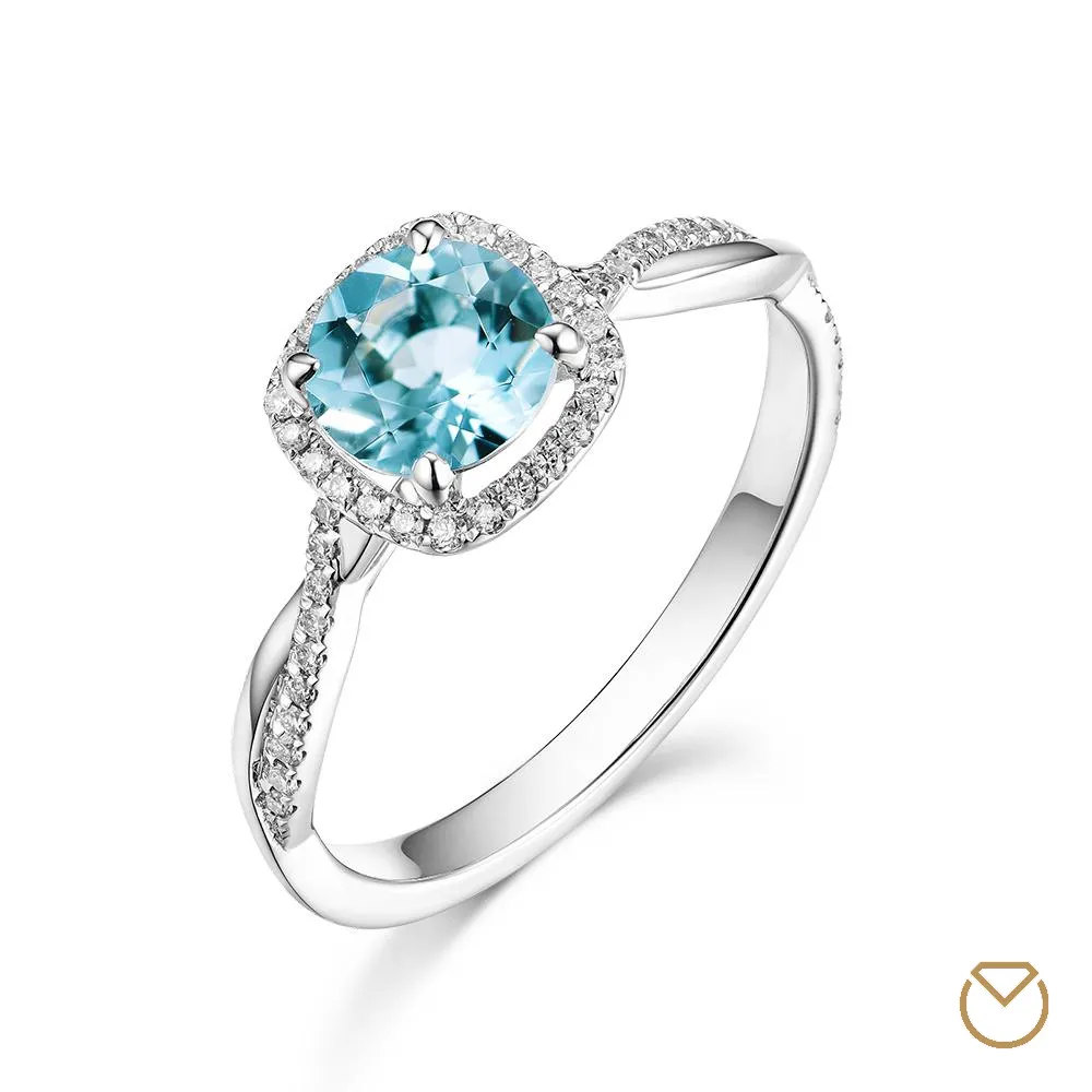 ANILLO DE COMPROMISO ORO 18K / REF. 042COB