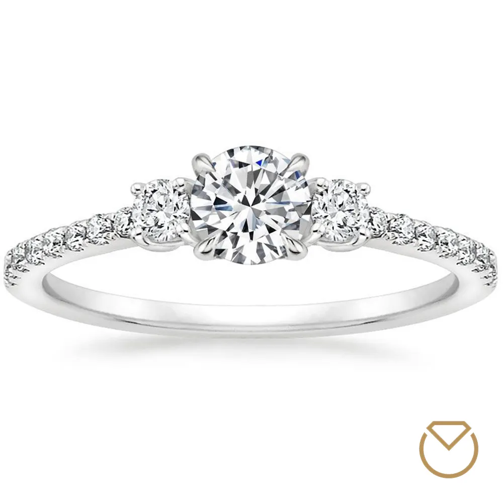 ANILLO DE COMPROMISO ORO 18K / REF. 097COB