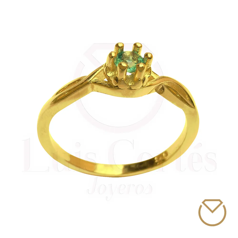 Anillo De Compromiso Oro 18K / REF. 110COA