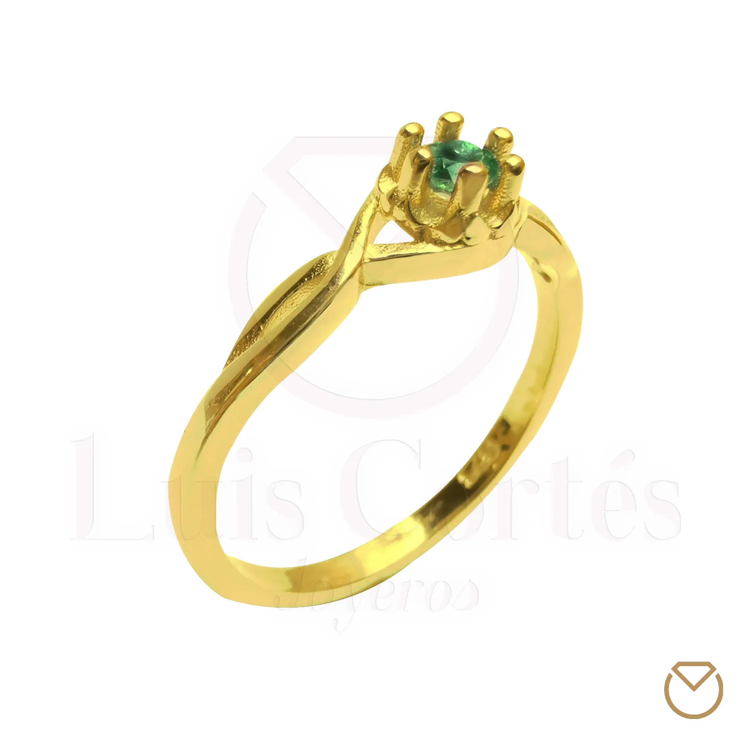 Anillo De Compromiso Oro 18K / REF. 110COA