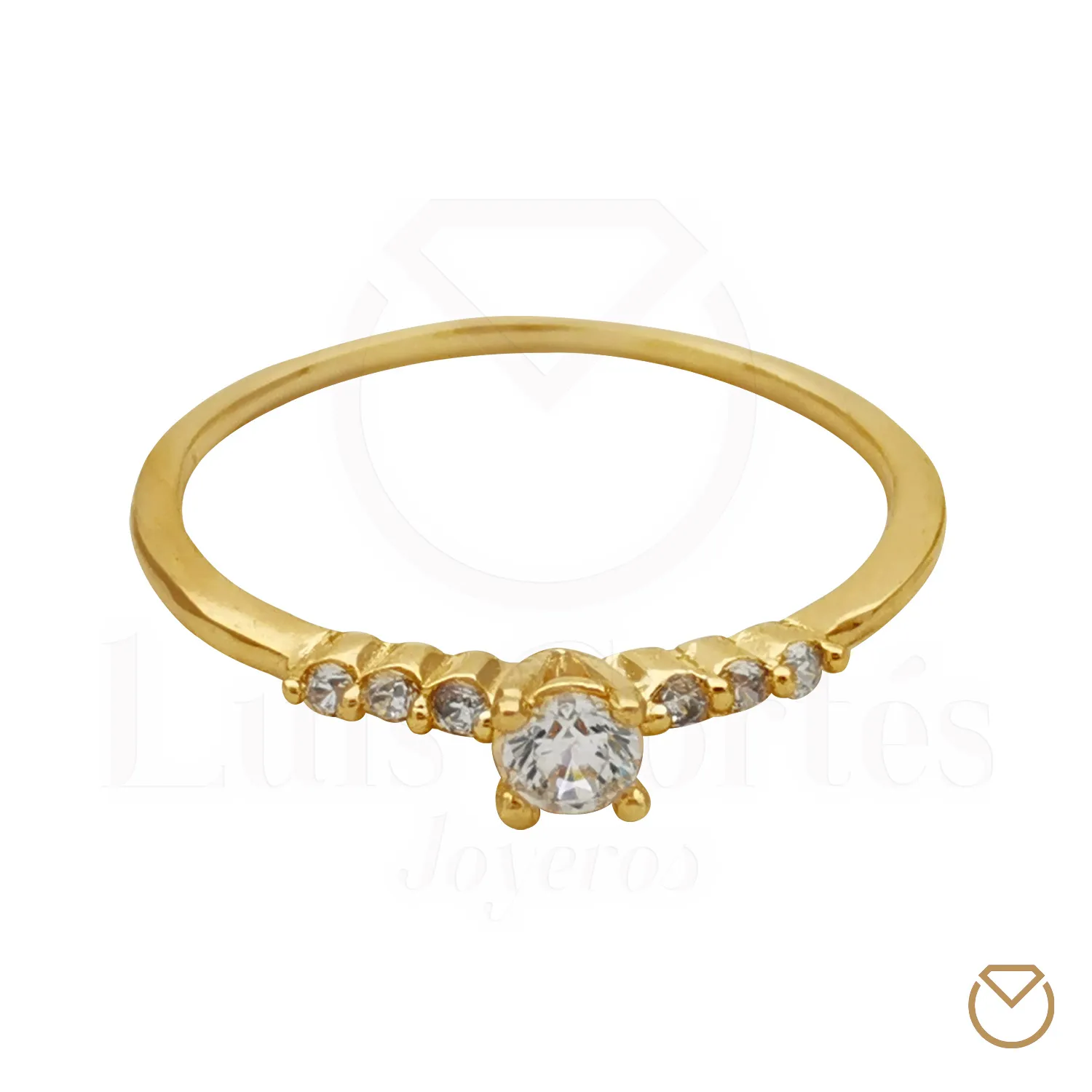 Anillo De Compromiso Oro 18K / REF. 157COA