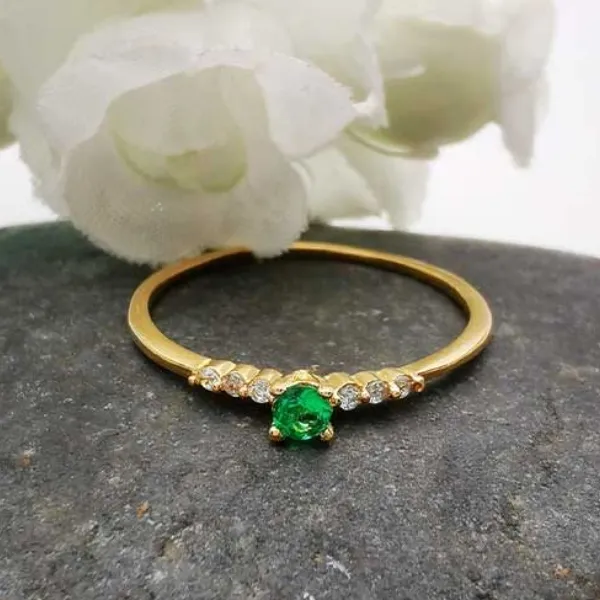 Anillo De Compromiso Oro 18K / REF. 157COA