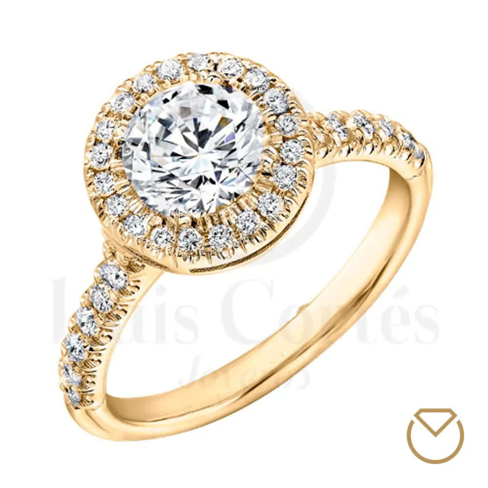 Anillo De Compromiso Oro 18K / REF. 171COA
