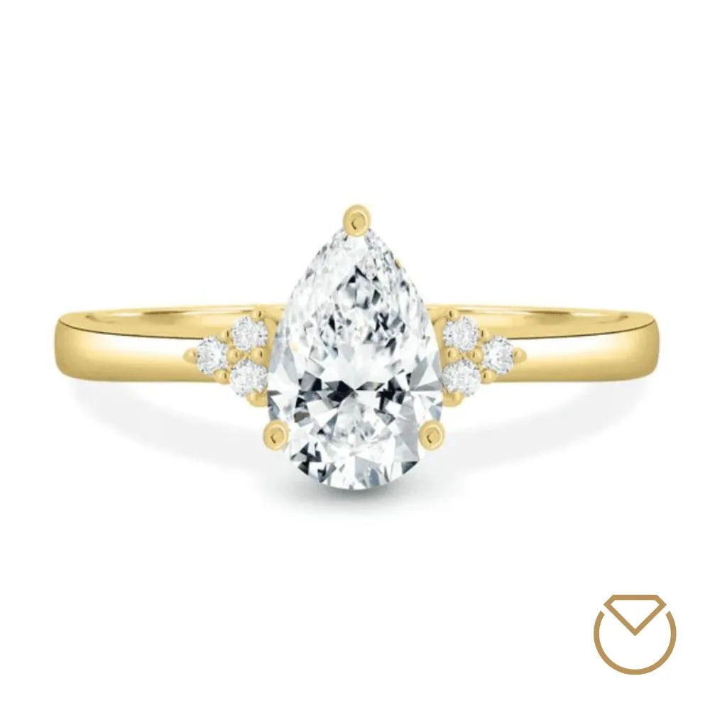 Anillo De Compromiso Oro 18K / REF. 175COA