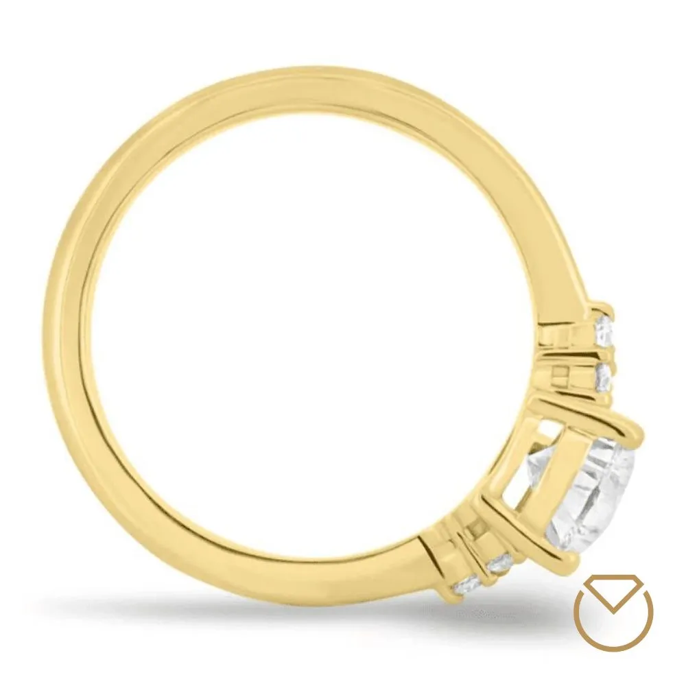 Anillo De Compromiso Oro 18K / REF. 175COA