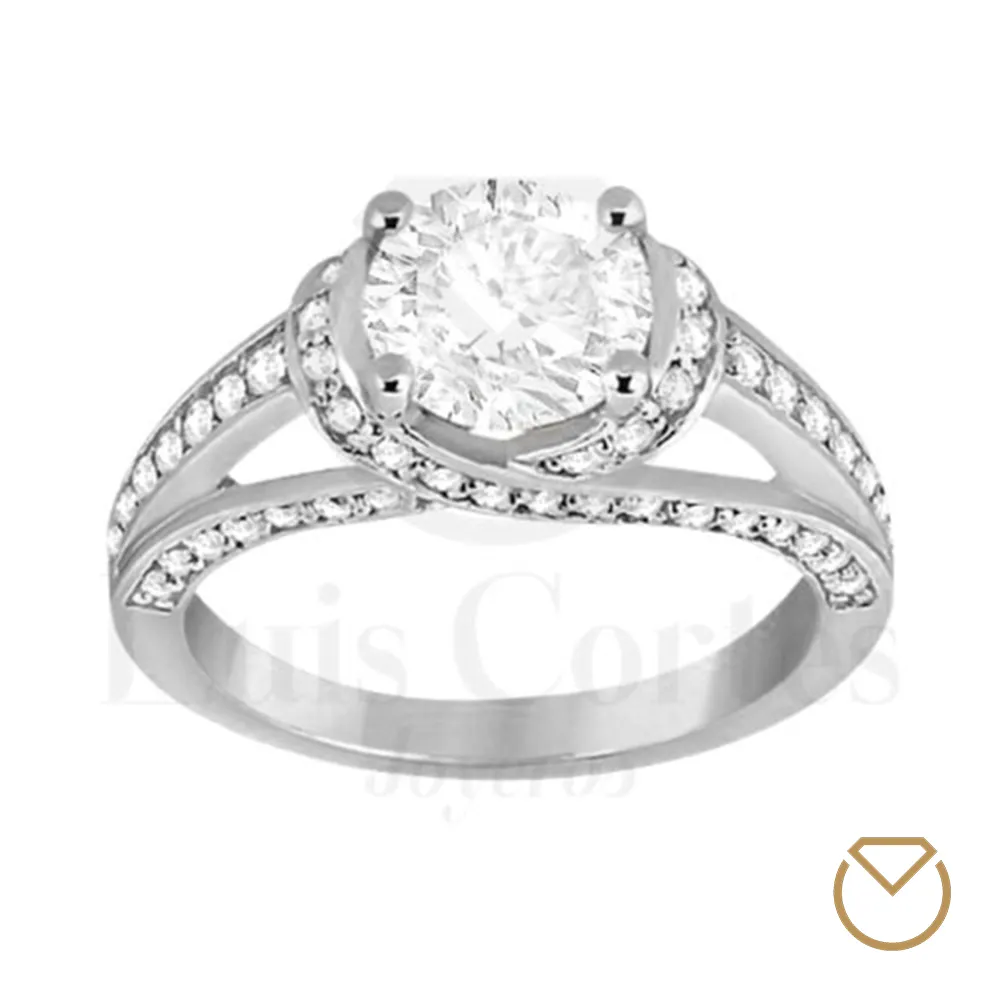 Anillo de Compromiso Plata / REF. 176CPL