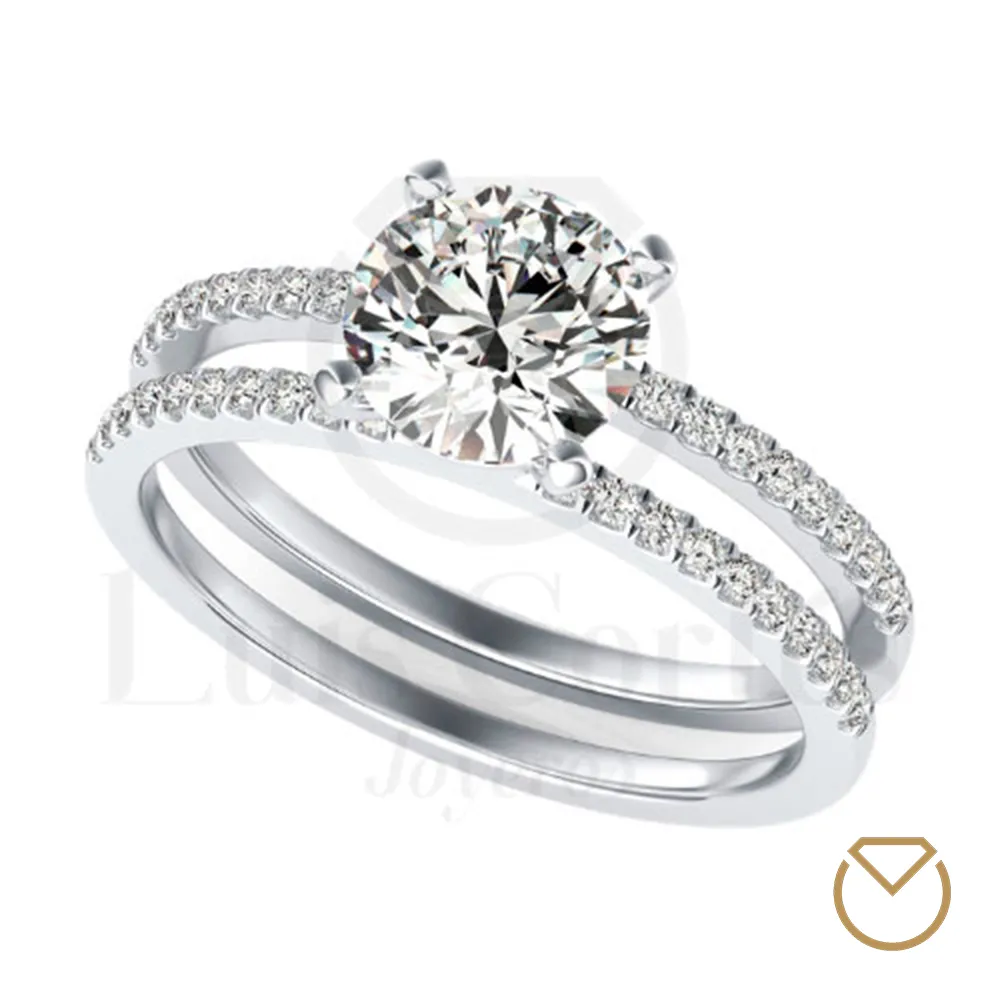 Anillo de Compromiso Plata / REF. 177CPL