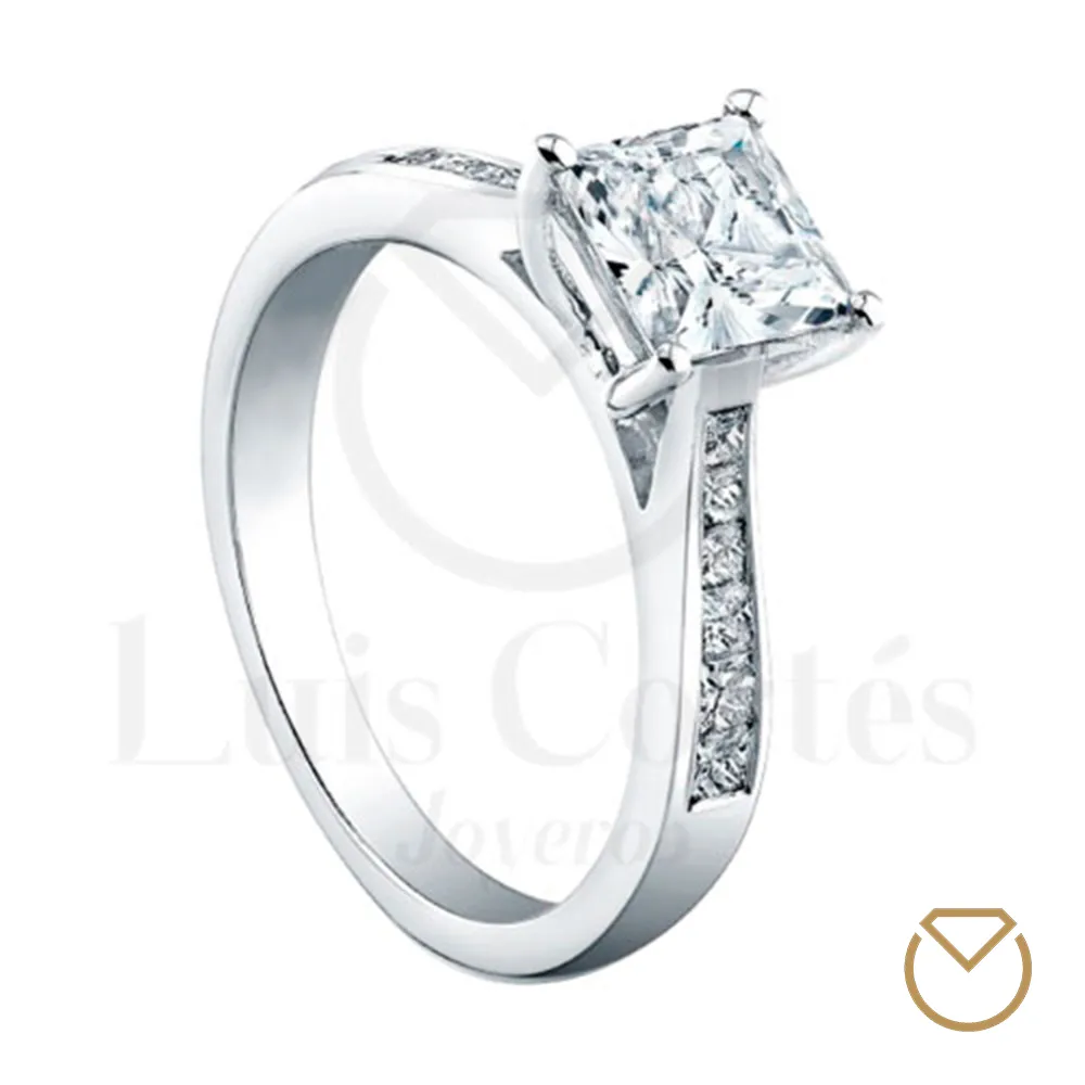Anillo de Compromiso Plata / REF. 178CPL