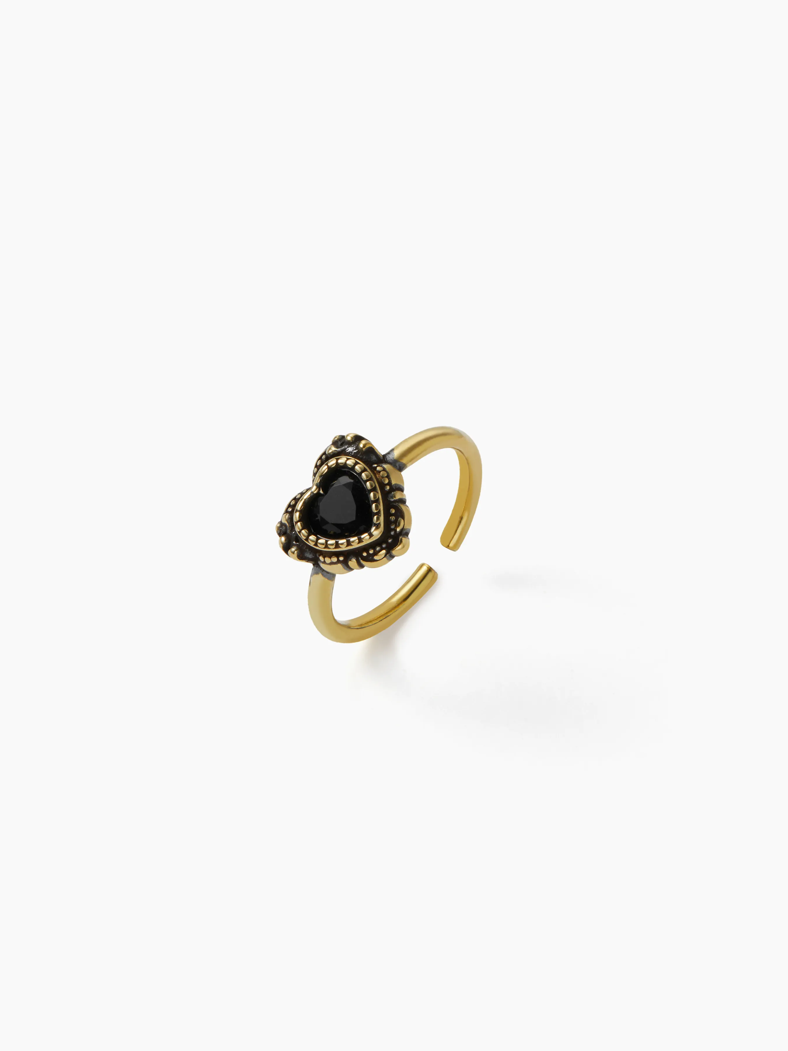 Anillo en forma de corazón