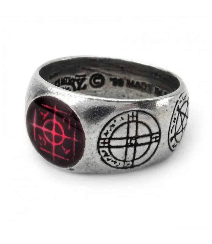 Anillo Sello Agla Alchemy R71