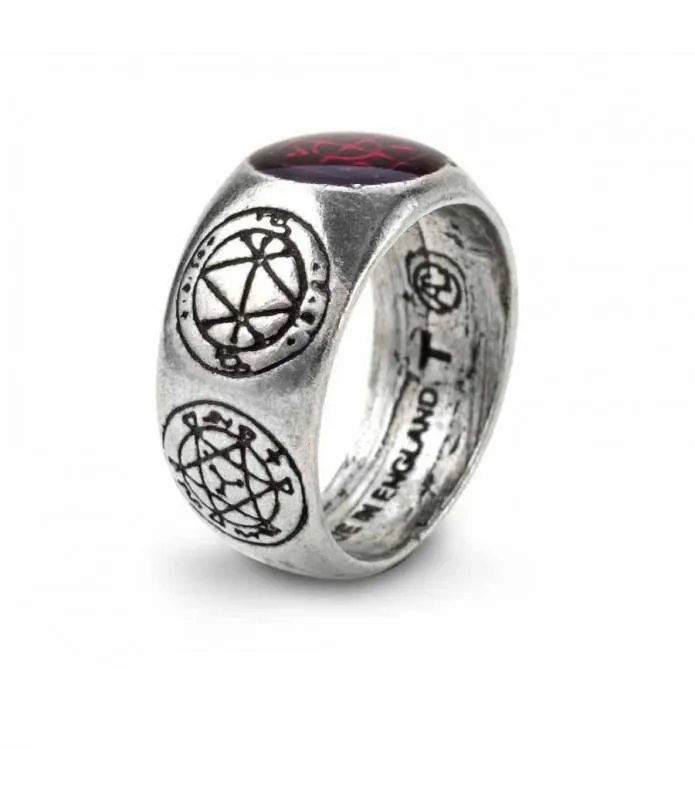 Anillo Sello Agla Alchemy R71
