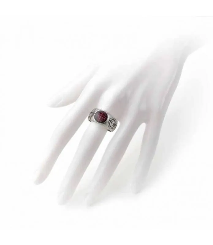 Anillo Sello Agla Alchemy R71