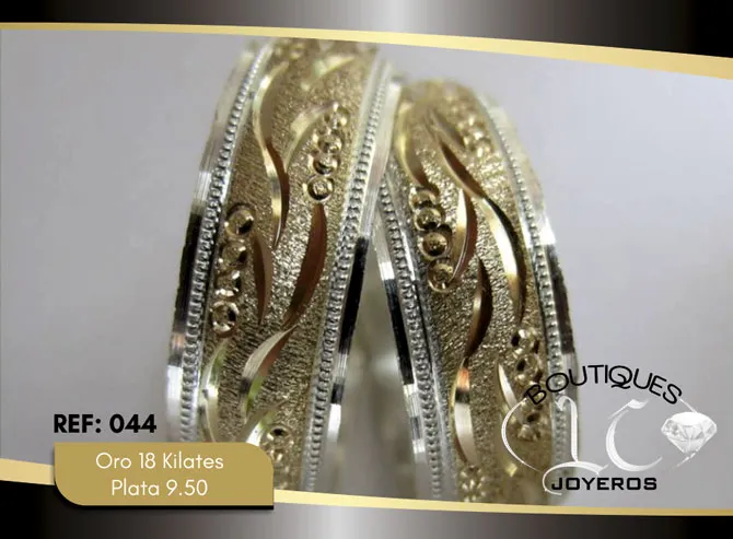 Argolla De Oro Plata / REF. 153AOP