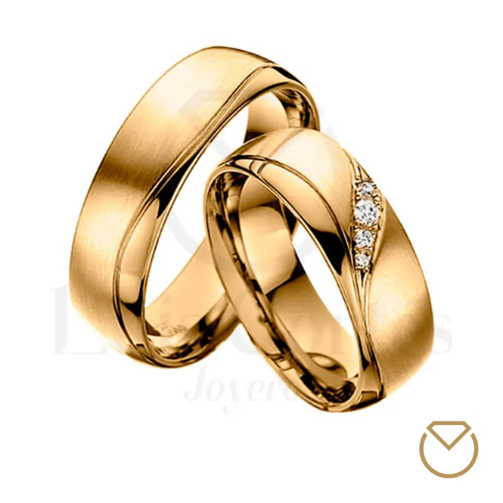 Argollas De Oro 18k / REF. 124AOA