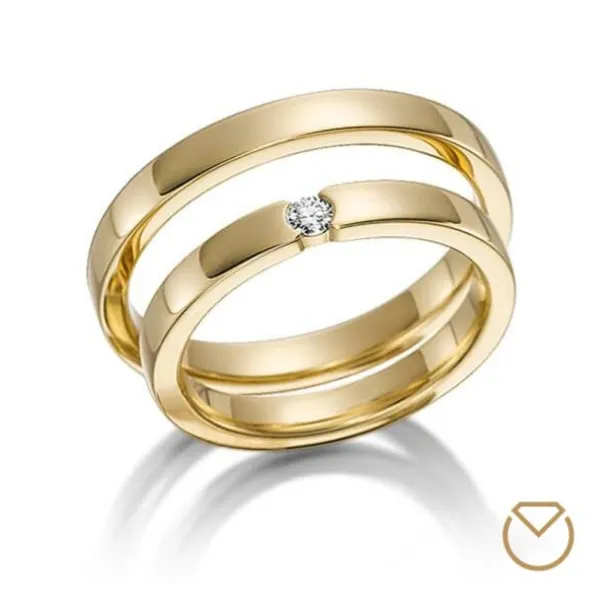 Argollas De Oro 18K/750 REF. 026AOA
