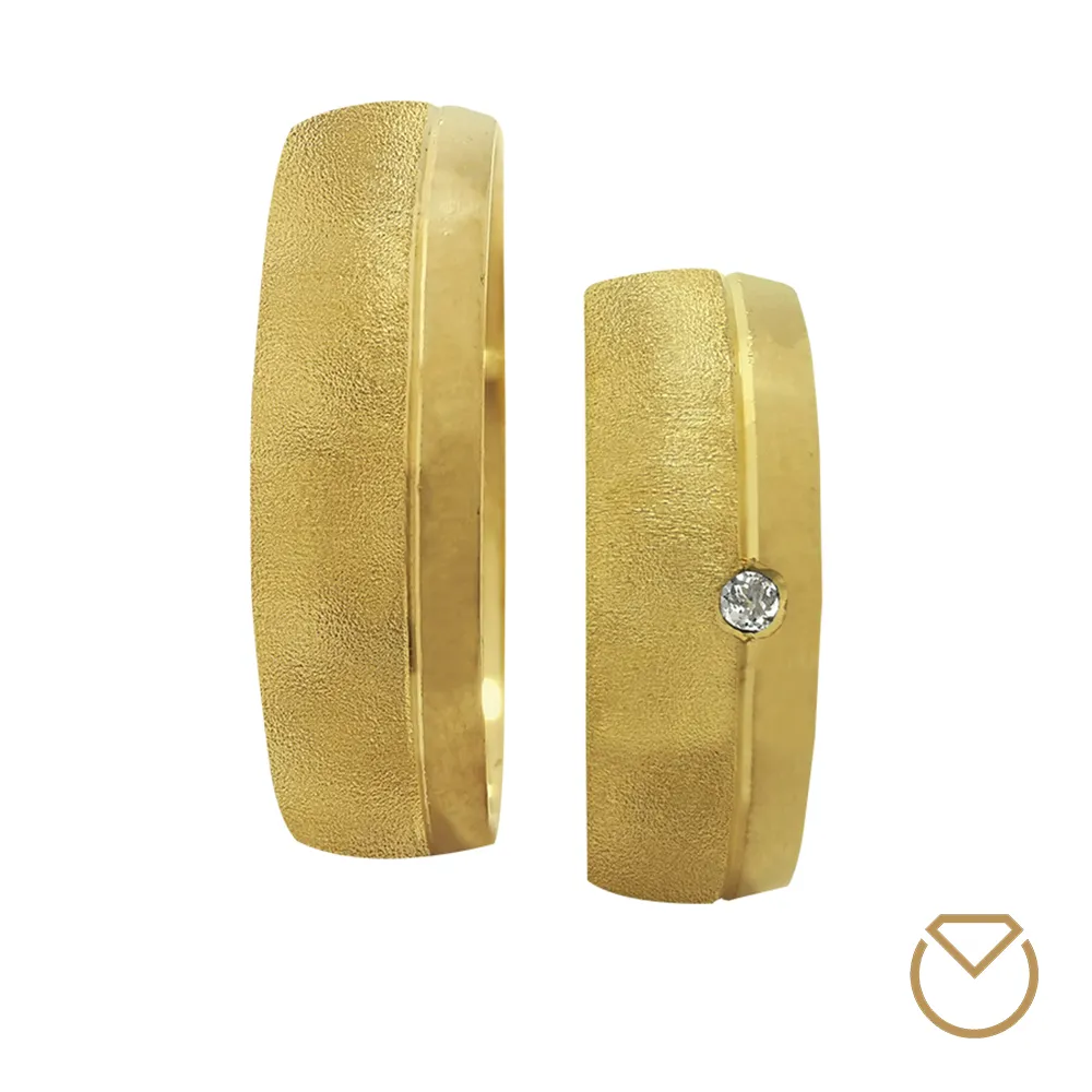 Argollas De Oro 18K/750 REF. 043AOA