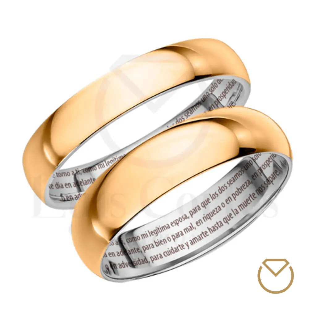 Argollas De Oro Plata Especiales / REF. 159AOPE