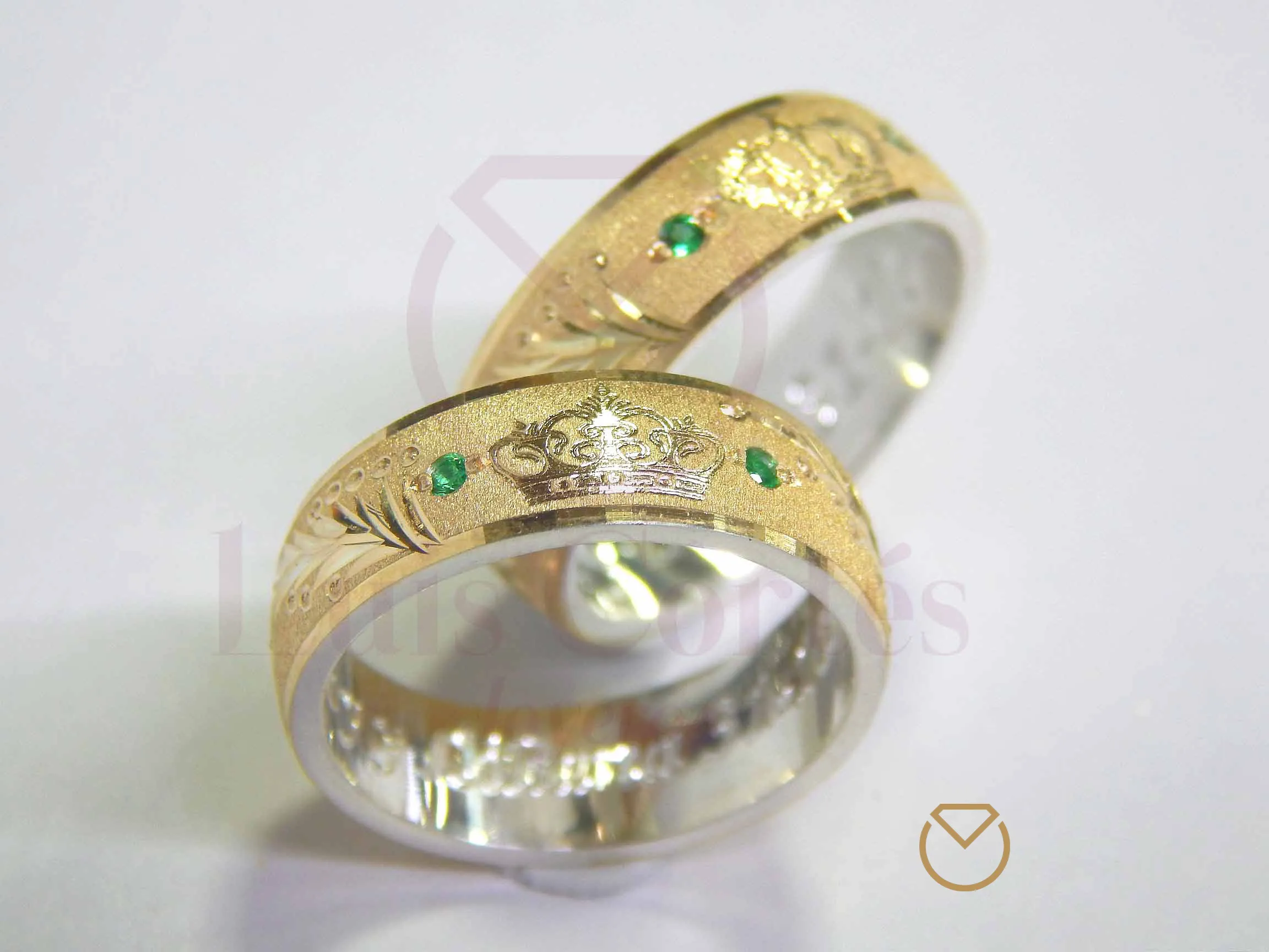 ARGOLLAS DE ORO PLATA ESPECIALES LCAOPE38