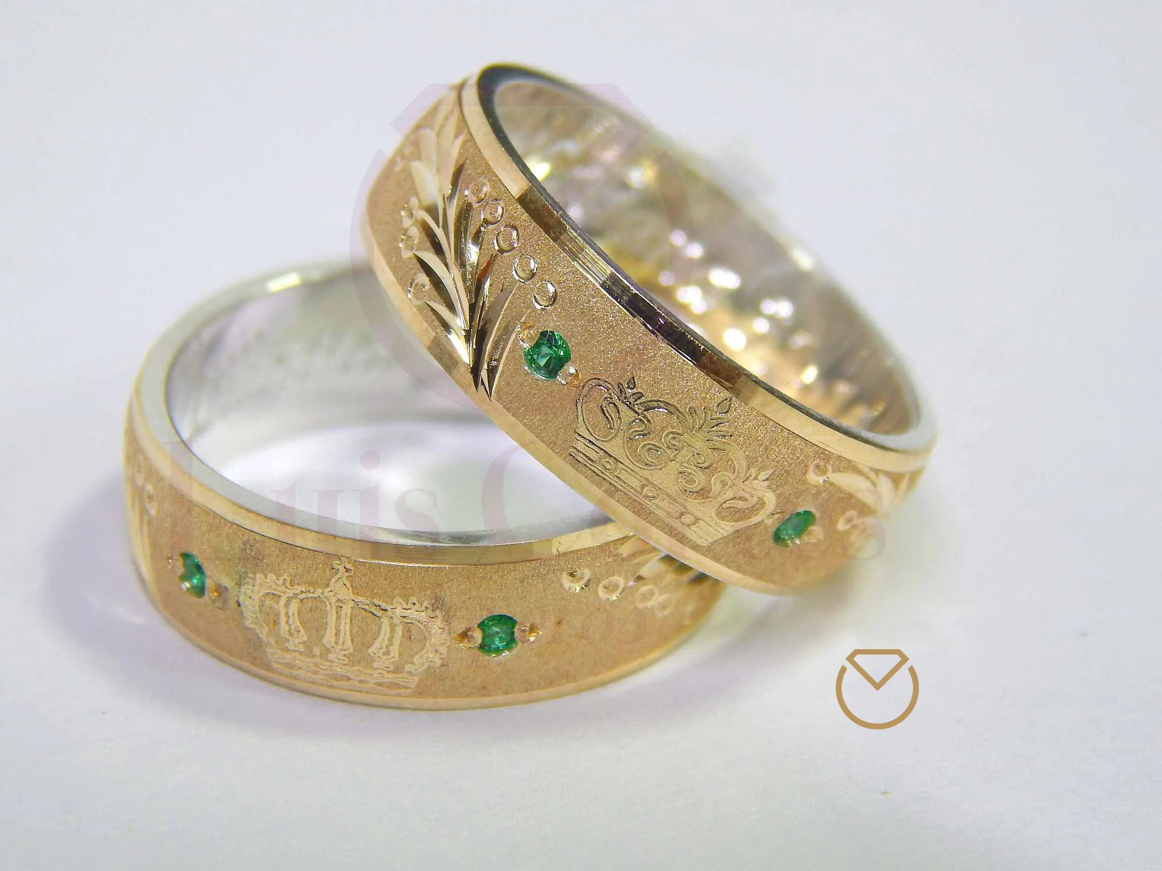 ARGOLLAS DE ORO PLATA ESPECIALES LCAOPE38