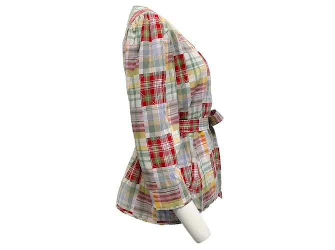 Autre Marque Chaqueta triss a cuadros Meadow multicolor de Cinq à Sept 