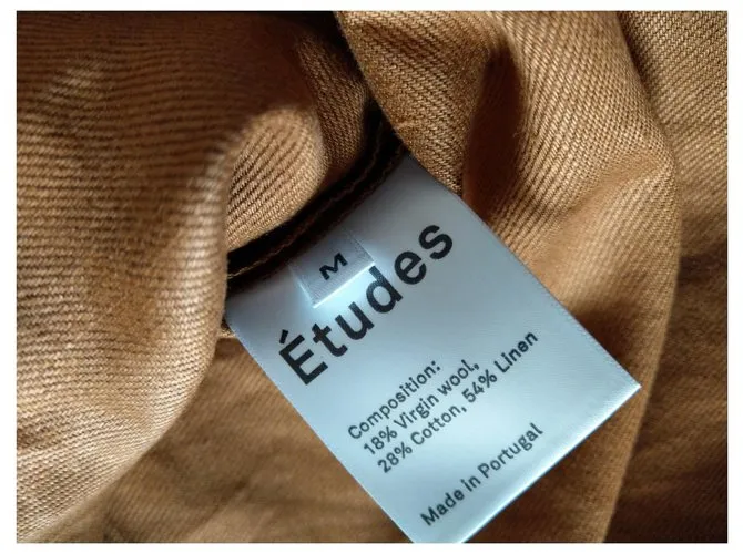 Autre Marque Nuevos estudios de túnica para hombres Ropa de gran tamaño M Castaño 
