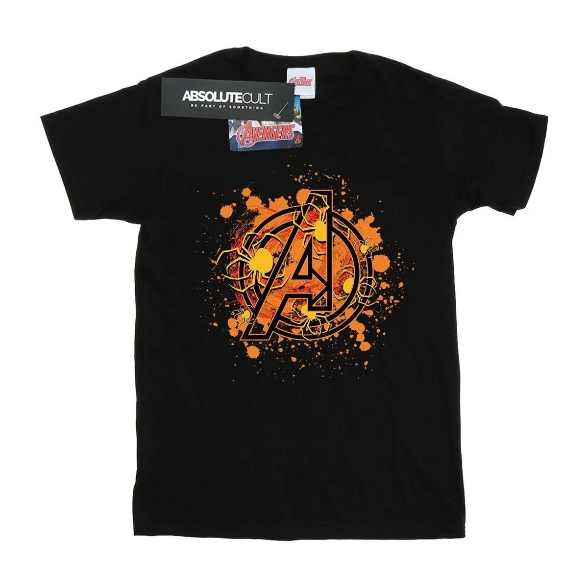 Avengers Assemble Halloween Spider Logo