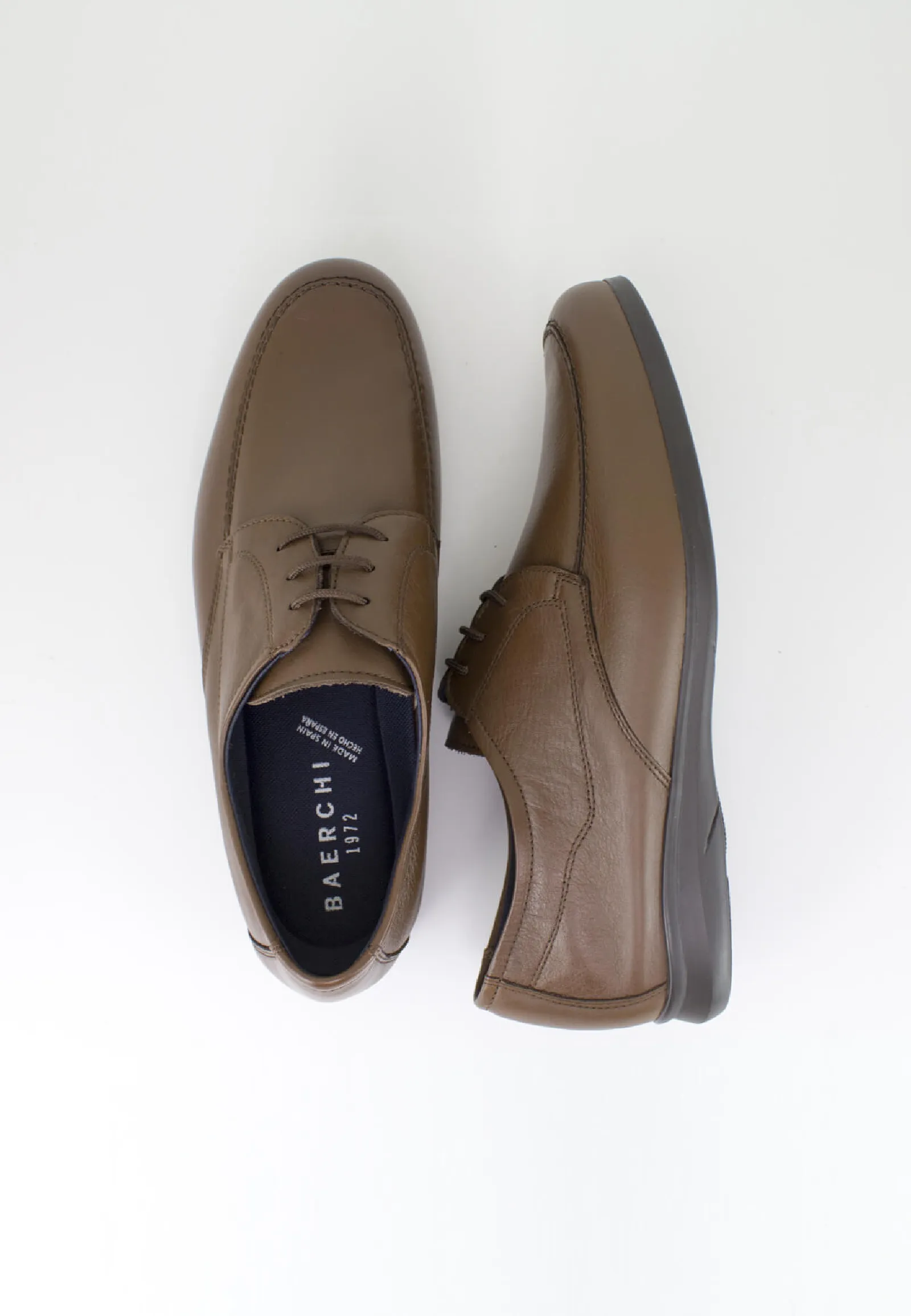 BAERCHI  ZAPATO CON CORDONES MARRóN