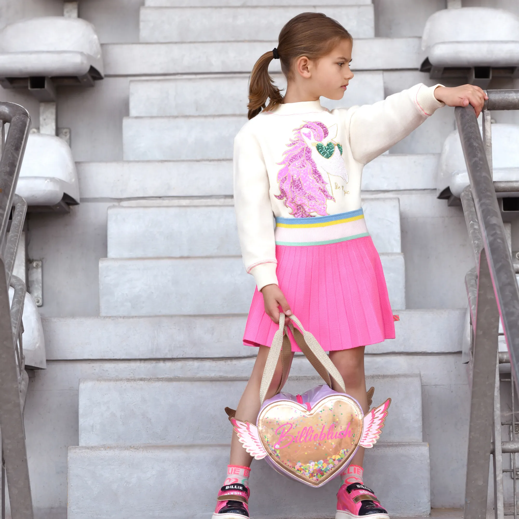 BILLIEBLUSH Bolsa de deporte de corazón