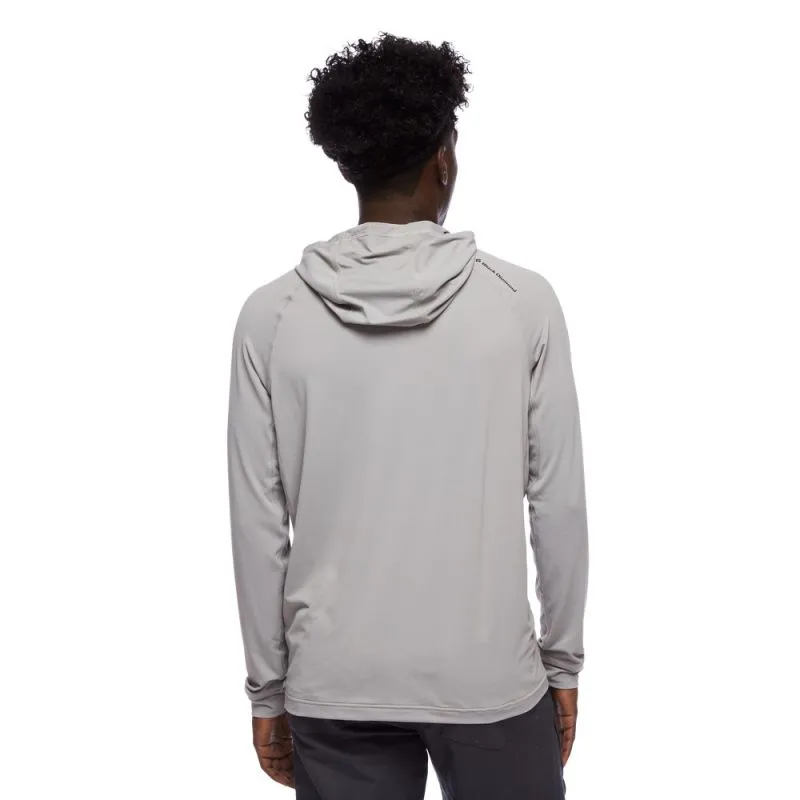 Black Diamond Ls Alpenglow Hoody (Peltre) Ropa técnica para hombre