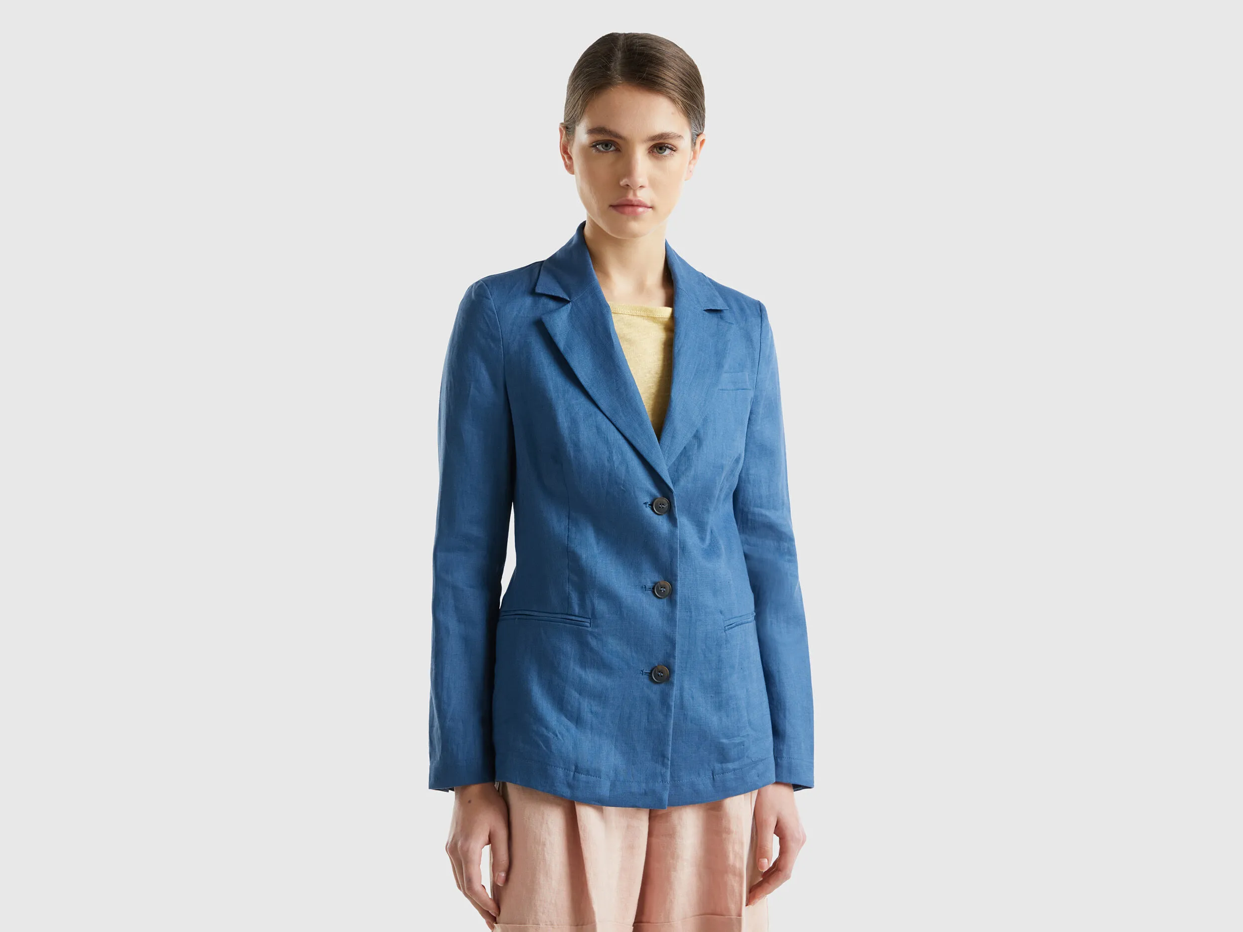 Blazer de puro lino