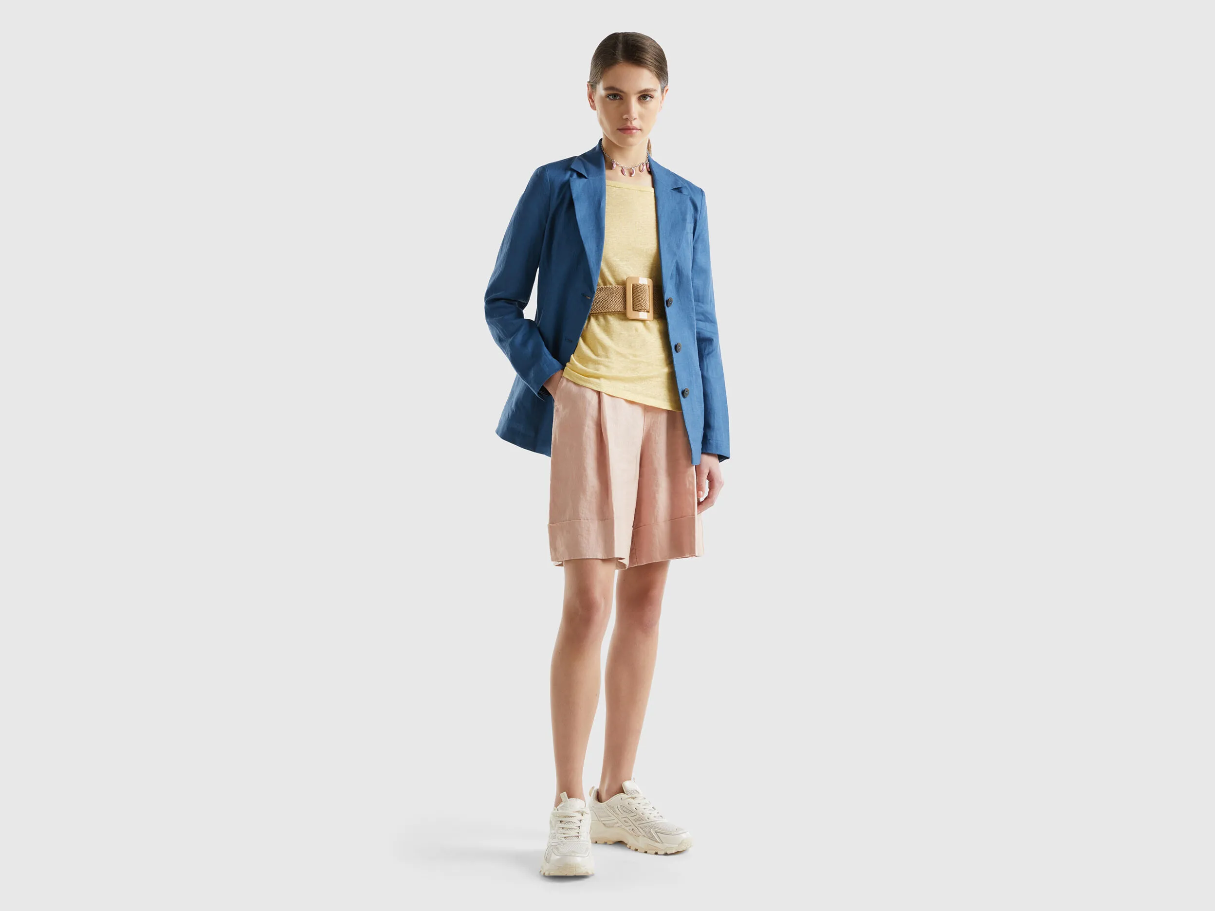 Blazer de puro lino