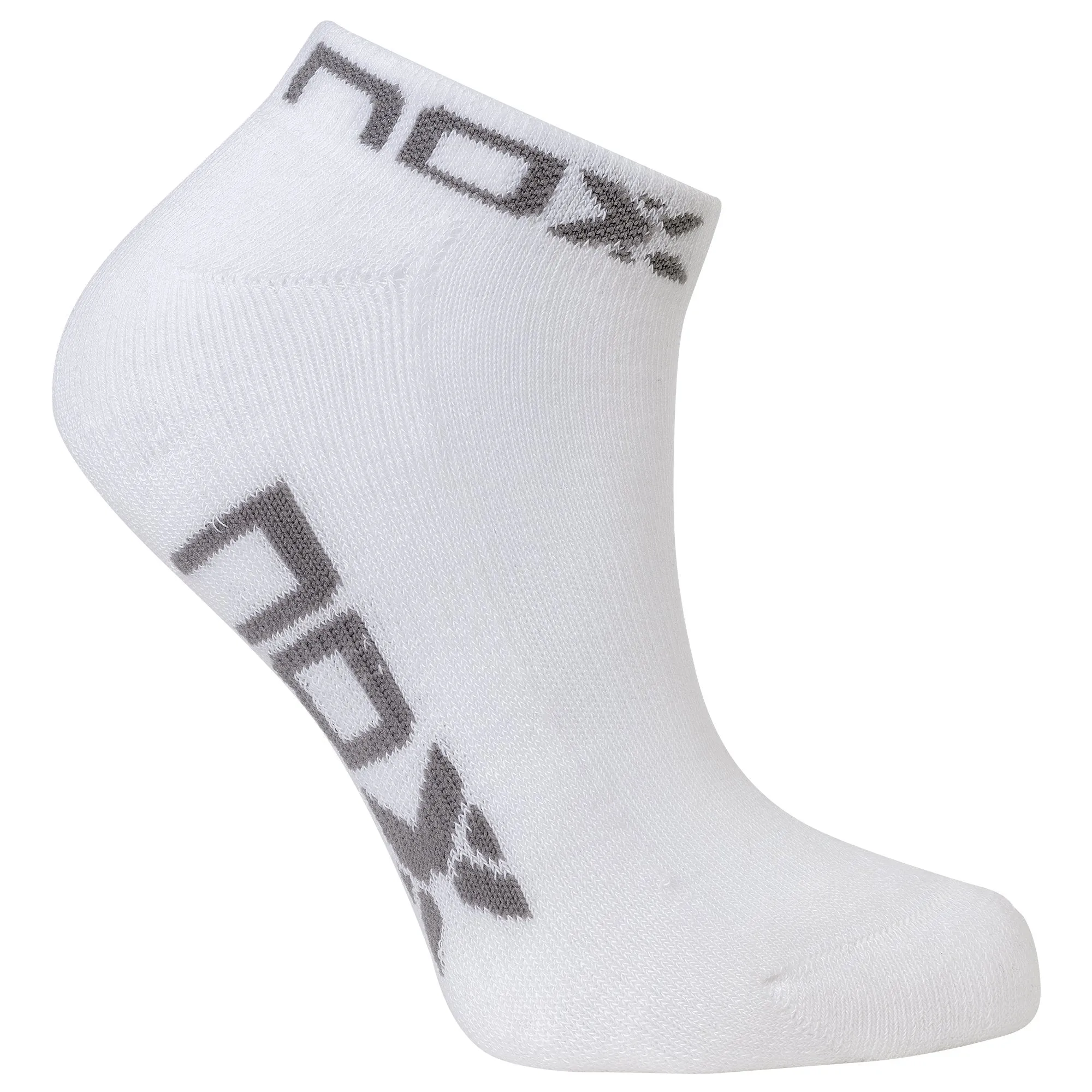 BOLSA 6 PARES (2 UDS/PAR)  PACK CALCETINES TéCNICOS TOBILLEROS PINKIES BLANCO/GRIS
