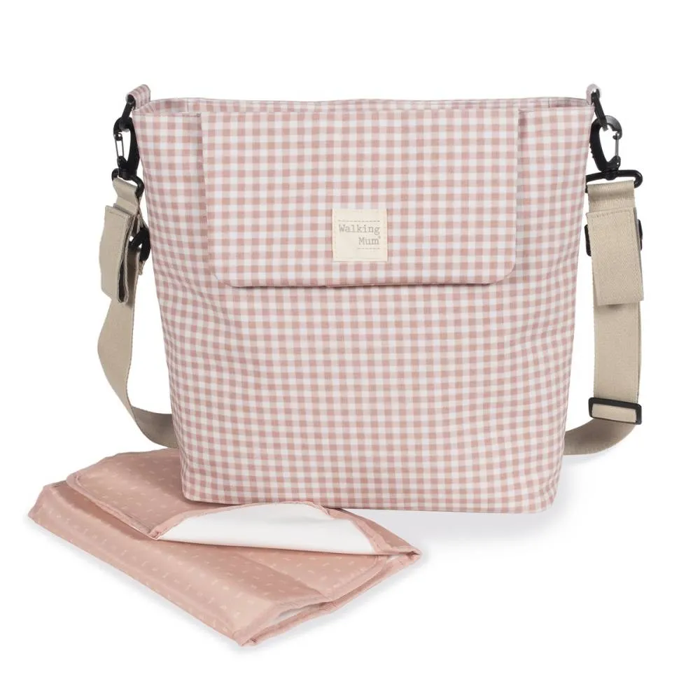 Bolsa Canastilla I Love Vichy Rosa Walking Mum