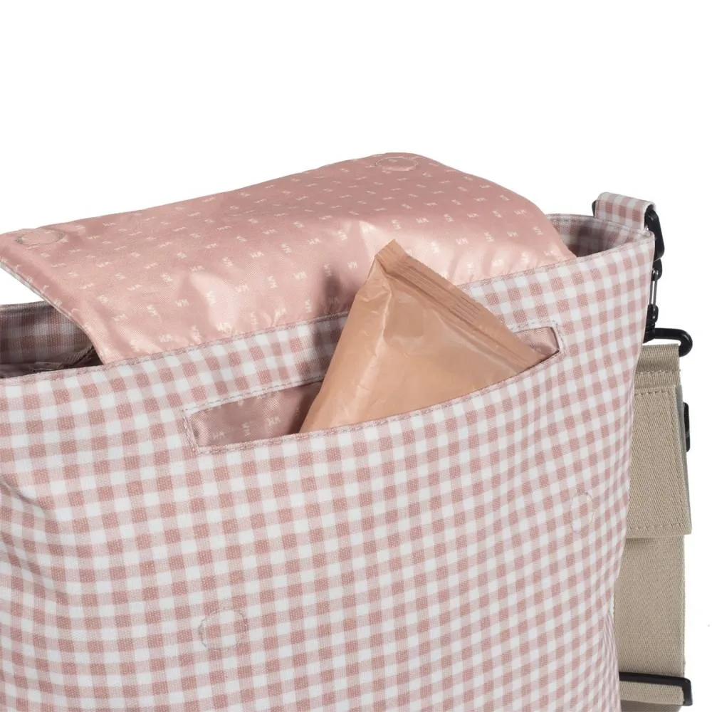 Bolsa Canastilla I Love Vichy Rosa Walking Mum
